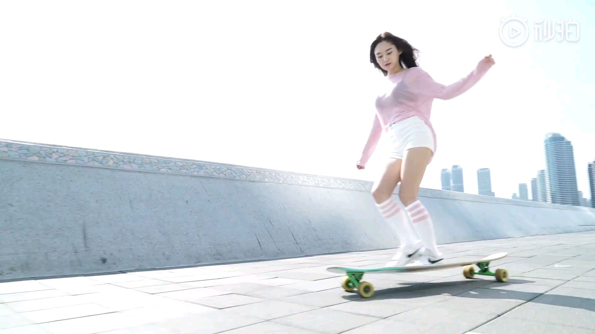 滑板女神 Juae Lee 长板宣传片